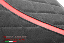 Load image into Gallery viewer, Luimoto GP diamond tec-grip suede seat cover for Ducati Panigale V4 2022-2024 — Euro Motards — view 2