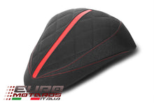 Load image into Gallery viewer, Luimoto GP diamond tec-grip suede seat covers set for Ducati Panigale V4 2022-2024 — Euro Motards — view 4