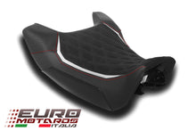 Load image into Gallery viewer, Luimoto diamond suede seat cover 2 colors for Ducati Diavel V4 2023-2024 — Euro Motards