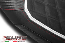 Load image into Gallery viewer, Luimoto diamond suede seat cover 2 colors for Ducati Diavel V4 2023-2024 — Euro Motards — view 2