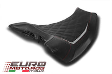 Load image into Gallery viewer, Luimoto diamond suede seat covers set 2 colors for Ducati Diavel V4 2023-2024 — Euro Motards — view 2