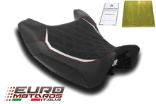 Load image into Gallery viewer, Luimoto diamond suede seat cover 2 colors for Ducati Diavel V4 2023-2024 — Euro Motards — view 4