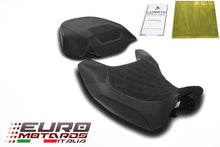 Load image into Gallery viewer, Ducati Diavel V4 2023-2024 Luimoto Diamond Suede Seat Covers Set 2 Colors New