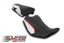 Load image into Gallery viewer, Luimoto veloce suede tec-grip seat covers set 2 colors for Ducati DesertX 2022-2024 — Euro Motards