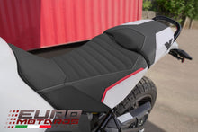 Load image into Gallery viewer, Luimoto veloce suede tec-grip seat covers set 2 colors for Ducati DesertX 2022-2024 — Euro Motards — view 2