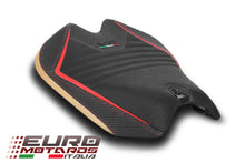 Load image into Gallery viewer, Luimoto corsa veloce suede tec-grip seat cover for Ducati Panigale V4 2025-2026 — Euro Motards
