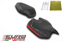 Load image into Gallery viewer, Ducati Panigale V4 2025-2026 Luimoto Corsa Veloce Suede Tec-Grip Seat Covers Set