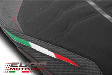 Load image into Gallery viewer, Luimoto GP italia suede tec-grip seat cover for Ducati Panigale V4 2025-2026 — Euro Motards — view 4