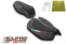 Load image into Gallery viewer, Ducati Panigale V4 2025-2026 Luimoto GP Italia Suede Tec-Grip Seat Covers Set