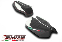 Load image into Gallery viewer, Ducati Panigale V4 2025-2026 Luimoto GP Italia Suede Tec-Grip Seat Covers Set