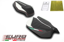 Load image into Gallery viewer, Ducati Panigale V4 2025-2026 Luimoto GP Italia Suede Tec-Grip Seat Covers Set