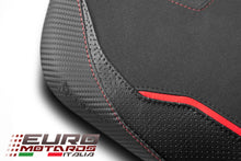 Load image into Gallery viewer, Luimoto veloce suede tec-grip seat covers set for Ducati Streetfighter V4 2025-2026 — Euro Motards — view 2