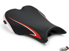 Load image into Gallery viewer, Luimoto sport anti-slip black seat covers set for Triumph Daytona 675 2006-2012 — Euro Motards — view 4