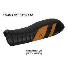 Load image into Gallery viewer, TPZ Italia Davis comfort seat cover for Moto Guzzi V7 Classic/Stone 2011-2020 — Euro Motards