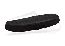 Load image into Gallery viewer, Triumph Scrambler 2006-2016 Volcano Italia Seat Cover Vintage *Flat Seat* Black