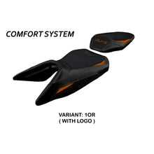 Load image into Gallery viewer, TPZ Italia Haiti comfort foam seat cover for KTM Duke 125/250/390 2017-2021 — Euro Motards
