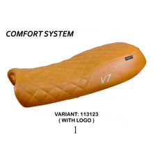 Load image into Gallery viewer, TPZ Italia Vintage comfort seat cover for Moto Guzzi V7 Classic 2011-2020 — Euro Motards