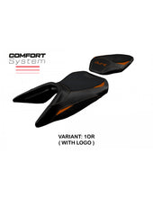 Load image into Gallery viewer, TPZ Italia Mirje comfort foam seat cover for KTM Duke 125/250/390 2017-2022 — Euro Motards