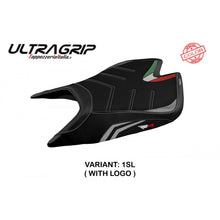 Load image into Gallery viewer, TPZ Italia Leon SC ultra-grip seat cover for Aprilia RSV4 2021-2022 — Euro Motards