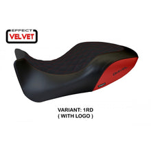 Load image into Gallery viewer, TPZ Italia Viano-1 velvet effect seat cover for Ducati Diavel 2011-2014 — Euro Motards
