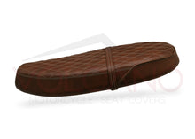 Load image into Gallery viewer, Triumph Scrambler 2006-2016 Volcano Italia Seat Cover Vintage *Flat Seat* Brown