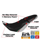 Load image into Gallery viewer, TPZ Italia comfort foam heated seat cover for Ducati DesertX 2022-2023 — Euro Motards — view 2