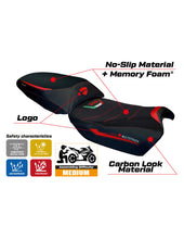 Load image into Gallery viewer, TPZ Italia Adria comfort seat cover for Ducati Multistrada V4 Rally 2023 — Euro Motards — view 2