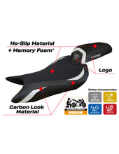 Load image into Gallery viewer, TPZ Italia comfort foam seat cover for Triumph Street Triple 765 2023-2024 — Euro Motards — view 2
