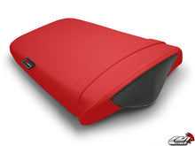 Load image into Gallery viewer, Luimoto sport anti-slip red seat covers set for Triumph Daytona 675 2006-2012 — Euro Motards — view 3