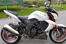 Load image into Gallery viewer, Luimoto baseline seat covers black for Kawasaki Z750 2007-2013 Z1000 2007-2009 — Euro Motards