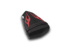 Load image into Gallery viewer, Luimoto flame red seat covers set for Yamaha YZF-R6 2006-2007 — Euro Motards — view 3
