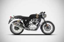 Load image into Gallery viewer, Zard slip-on silencers racing version for Royal Enfield Continental GT Interceptor 2019-2022 — Euro Motards — view 2