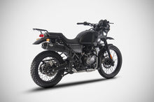 Load image into Gallery viewer, Zard high mount steel slip-on silencer for Royal Enfield Himalayan 2021-2022 — Euro Motards — view 3