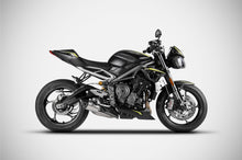 Load image into Gallery viewer, Zard steel Euro 5 slip-on silencer for Triumph Street Triple 765 2020-2021 — Euro Motards — view 3