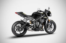 Load image into Gallery viewer, Zard steel Euro 5 slip-on silencer for Triumph Street Triple 765 2020-2021 — Euro Motards — view 4