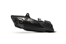 Load image into Gallery viewer, Zard steel black slip-on silencer for Triumph Street Triple 765 2020-2021 — Euro Motards