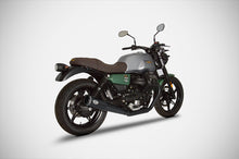 Load image into Gallery viewer, Zard racing steel black slip-on silencer for Moto Guzzi V7 850 2021-2022 — Euro Motards