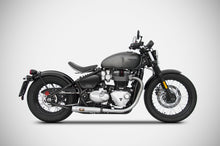 Load image into Gallery viewer, Zard steel Euro 5 silencers for Triumph Bobber 2021-2023 — Euro Motards