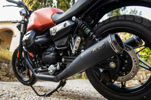 Load image into Gallery viewer, Zard limited edition black slip-on silencer for Moto Guzzi V7 850 2021-2022 — Euro Motards