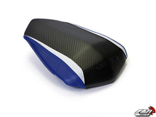 Load image into Gallery viewer, Luimoto sport edition blue seat covers set for Yamaha YZF-R1 2009-2014 — Euro Motards — view 4