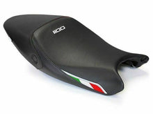 Load image into Gallery viewer, Luimoto seat cover team italia 4 color options for Ducati Monster 1100 2008-2014 — Euro Motards — view 2
