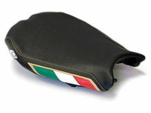 Load image into Gallery viewer, Luimoto team italia rider seat cover 4 color options for Ducati 848 1098 1198 — Euro Motards — view 3