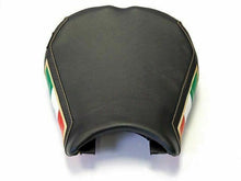 Load image into Gallery viewer, Luimoto team italia rider seat cover 4 color options for Ducati 848 1098 1198 — Euro Motards — view 5