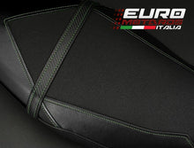 Load image into Gallery viewer, Luimoto team kawasaki tec-grip seat cover 5 colors for Kawasaki Z125 Pro 2017-2023 — Euro Motards — view 4