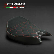 Load image into Gallery viewer, Luimoto diamond edition suede seat cover rider for Ducati Panigale 959 2016-2018 — Euro Motards