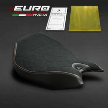 Load image into Gallery viewer, Luimoto diamond edition suede seat cover rider for Ducati Panigale 959 2016-2018 — Euro Motards — view 4