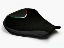 Load image into Gallery viewer, Luimoto team italia suede rider seat cover 2 colors for MV Agusta F4 2010-2018 — Euro Motards