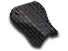 Load image into Gallery viewer, Luimoto baseline rider seat cover 3 color options for Suzuki GSXR 600 750 2004-2005 — Euro Motards