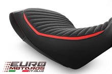 Load image into Gallery viewer, Luimoto classic sport suede seat cover 2 colors for Ducati Diavel 1260 — Euro Motards — view 2
