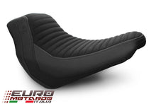 Load image into Gallery viewer, Funda de Asiento Luimoto Classic Suede Tec-Grip para Harley Davidson...